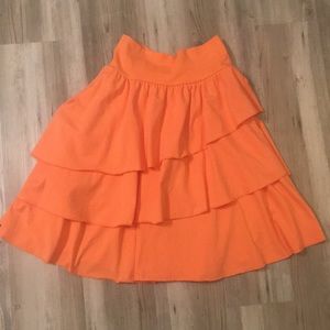 Coral Matilda Jane Tiered Skirt